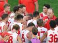 John Longmire is keeping his focus on getting the Swans ready for their high-profile Sydney derby. (Scott Barbour/AAP PHOTOS)