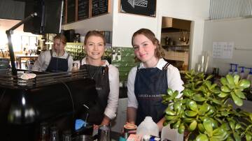 Maddi Treacy and Claudia Billau at Larder and Home in Lucknow. Picture by Carla Freedman
