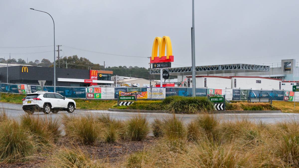 Hungry to get started: New McDonald's nears completion but there'll be a wait to open