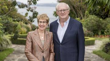 Honourable Margaret Beazley and her husband Dennis Wilson. Picture supplied