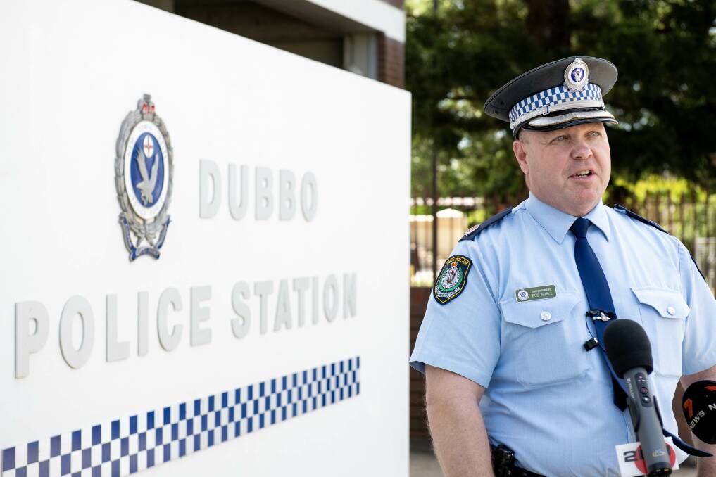 Acting western region commander Bob Noble says there has been an increase in youth crime. Picture by Belinda Soole
