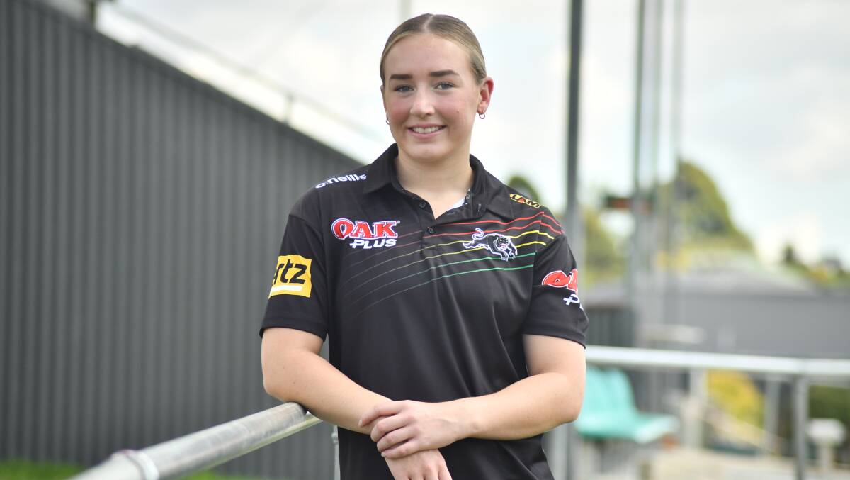 Marley Cardwell is looking forward to donning the Penrith Panthers jersey during the 2023 Tarsha Gale season. Picture by Jude Keogh.